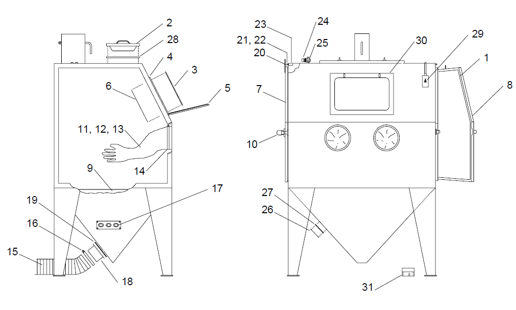 BNP220 Cabinet Assembly