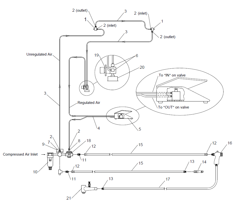 BNP Cabinet Plumbing Assembly