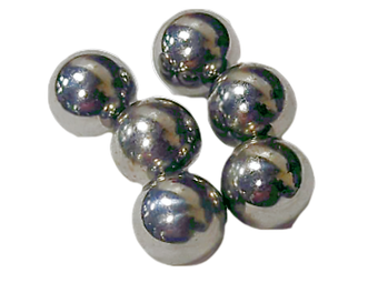 17/32" Steel Ball Set of 6 (Chuck Balls)