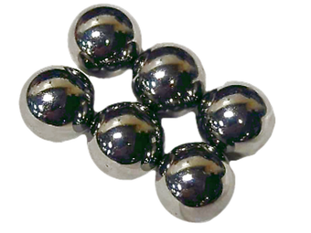 9/16" Steel Ball Set of 6 (Chuck Balls)