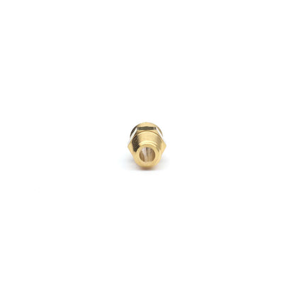 Adaptor, brass 3/8" hose x 1/4" npt