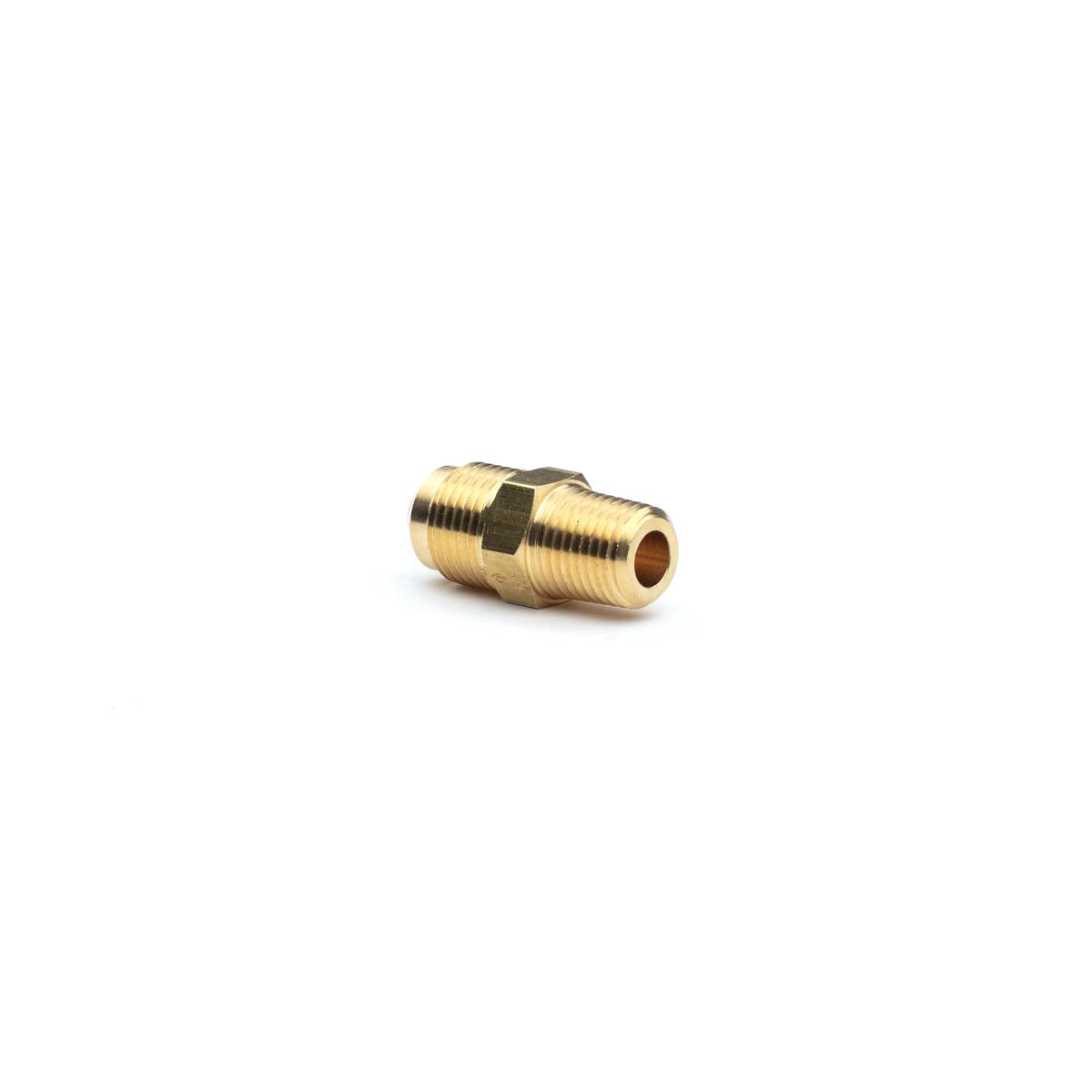 Adaptor, brass 3/8" hose x 1/4" npt