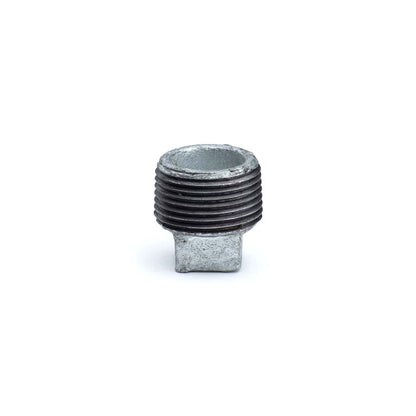 Plug, 1" pipe sq head galv