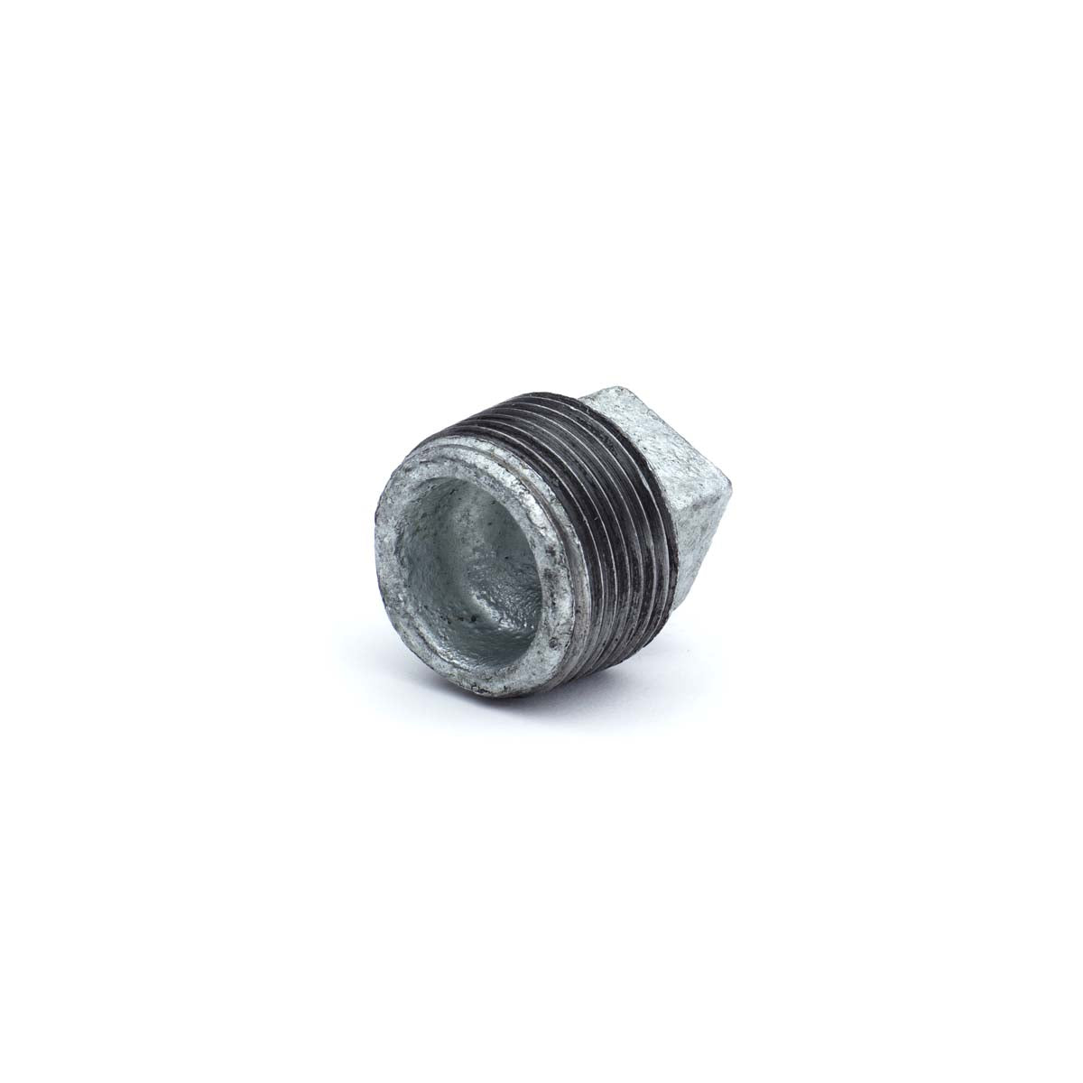 Plug, 1" pipe sq head galv