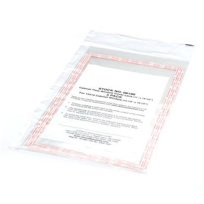 Lenses, for cab window 12212, 5-pk