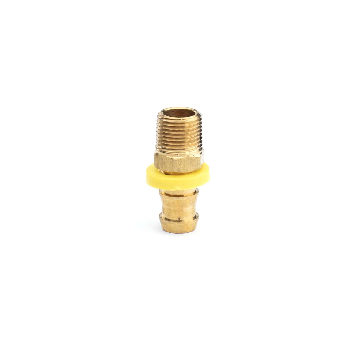 Hose end, 1/2” barb x 3/8” npt