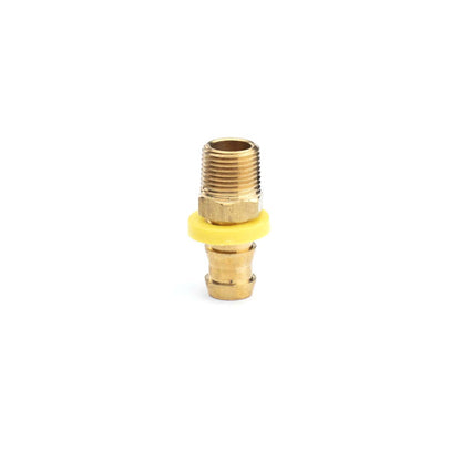 Hose end, 1/2” barb x 3/8” npt