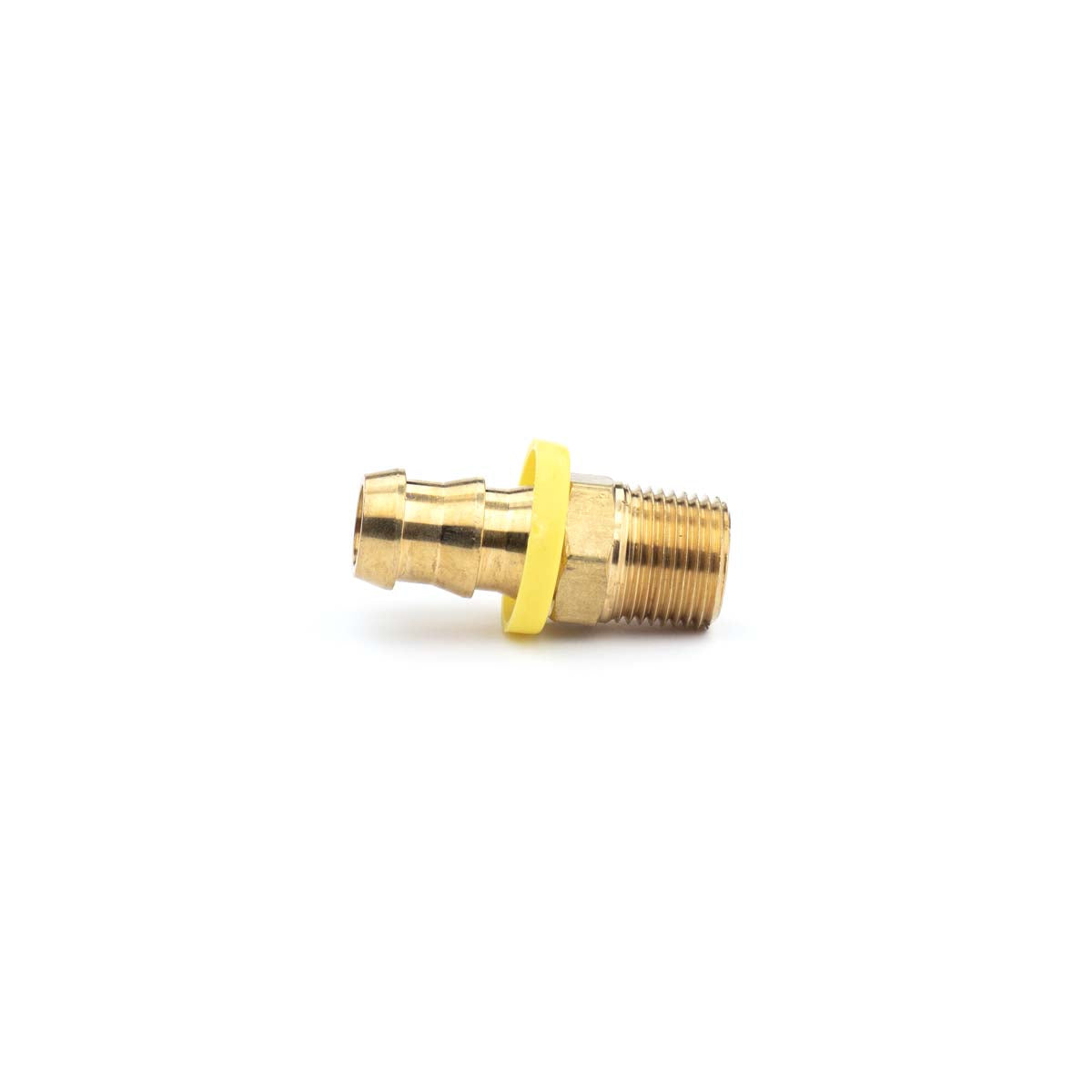 Hose end, 1/2” barb x 3/8” npt