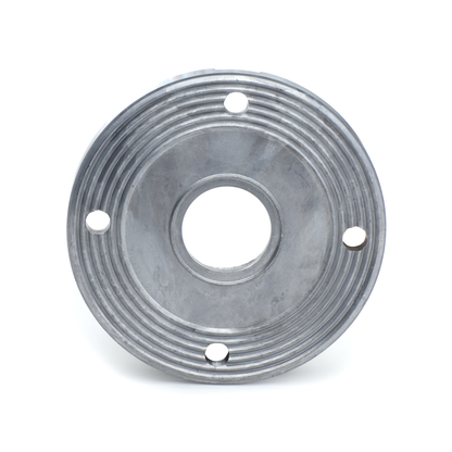 Flange, thrd outlet, AutoQTM, grit valve