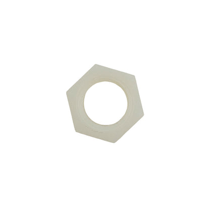 Nut, lock, metering valve