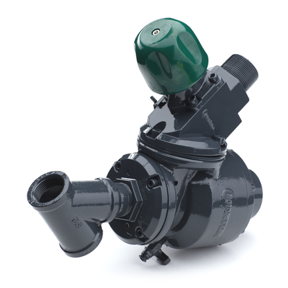 Valve, abr mtrg, AQV grit w/ftgs