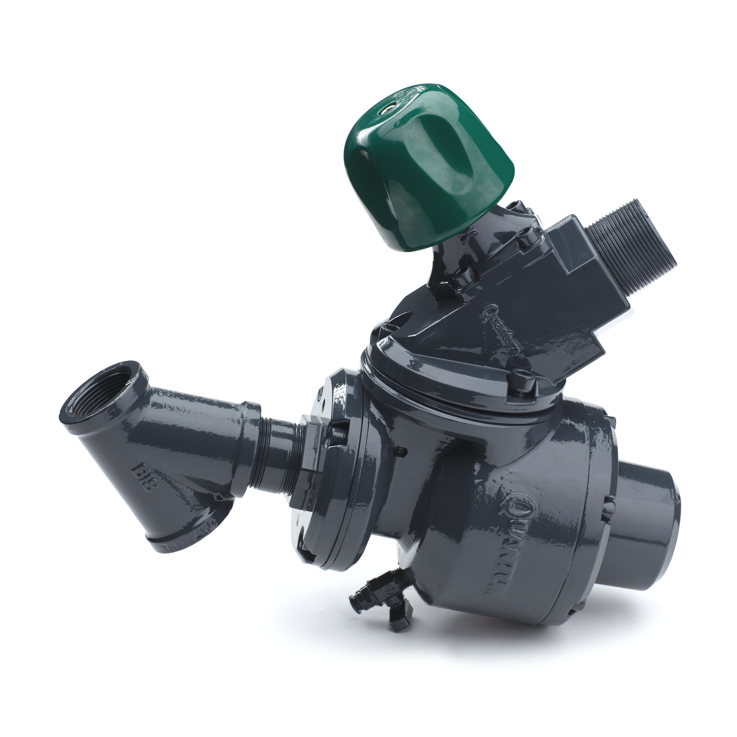 Valve, abr mtrg, AQV grit w/ftgs