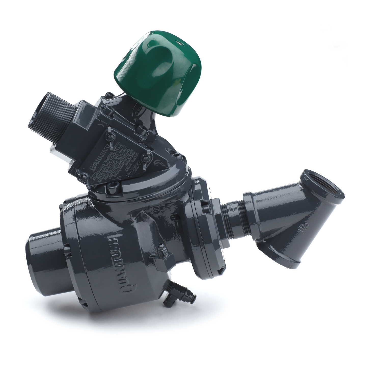Valve, abr mtrg, AQV grit w/ftgs