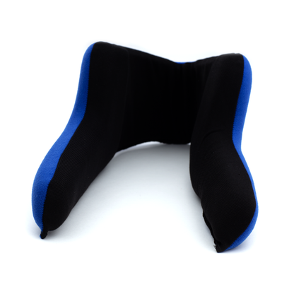 DLX pad, side -black/blue, sm head sizes