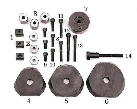 Heavy Duty Universal Centering Cone & Spacer Set