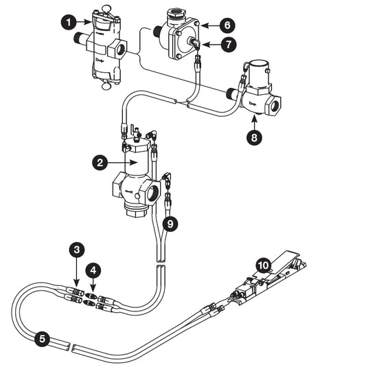 TLR-300 Pneumatic Remote Control with Piston Outlet Valve